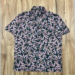 Bad Birdie Floral Golf Polo